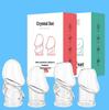 Qiao Shangshi Men's Thickened Heat-Insulated Crystal Wolf Tooth Headgear, Open Design for Adults