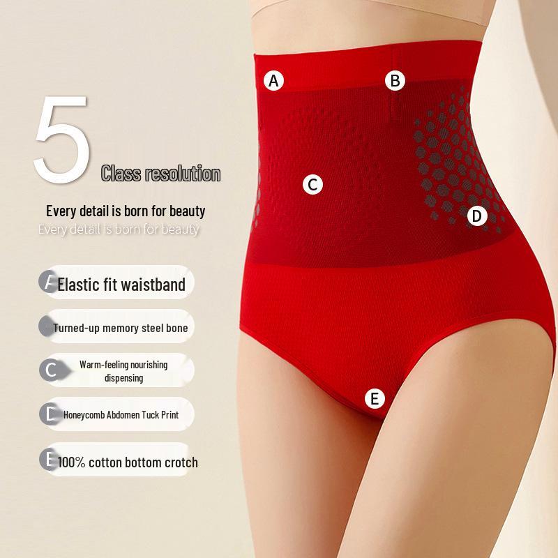 High-Waisted Postpartum Tummy Control Shapewear: Seamless Slimming Underwear for Women