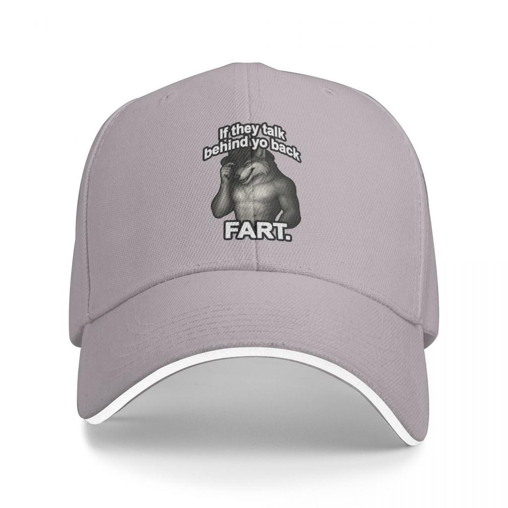 Baseball Caps If They Talk Behind Your Back Fart Funny Customized Unisex Sport Spring Hats