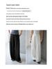Women's Autumn Wide-Leg Commuting Pants - Tencel Linen, Pleated, Slimming, Versatile, High-End Drape