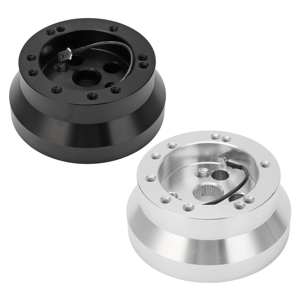 5 6 Hole Steering Wheel Short Hub Adapter Aluminum Replacement for JEEP Wrangler 1976‑1995