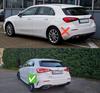 Задний диффузор с насадками (Дизайн A45 HB) для Mercedes A-сlass W177 2018- гг