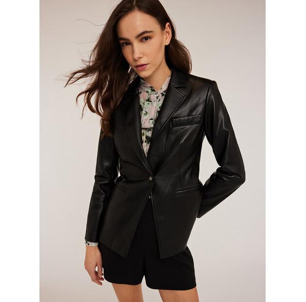 Куртка из имитации кожи Motivi Q654Q000835N033 EU 44