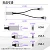 SEIWA HDMI Conversion Cable USB Type C to HDMI [Cable