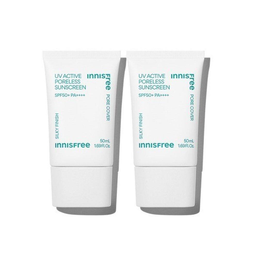 

Солнцезащитный крем Innisfree UV Active Poreless 50 мл x 2