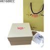 Luxury Leather Watch Gift Box Set With Manual Carry Pouch Men Women Classic Timepiece