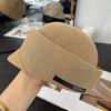 New Solid Color Knitted Cap Cap Women's Summer Outdoor Travel Sunscreen Visor Light Breathable Short Brim Equestrian Hat