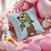 Y-Yogi B-Bear Anime Cushion Cover Pattern Printed Pillowcase for Living Room Sofa Cushion Cover & Bedroom Decor