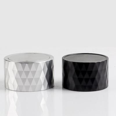 51/53/58mm Gravity Coffee Tamper Stainless Steel Diamond Texture Coffee Powder Press Whirlwind Pattern Base Coffee Leveler Cafe