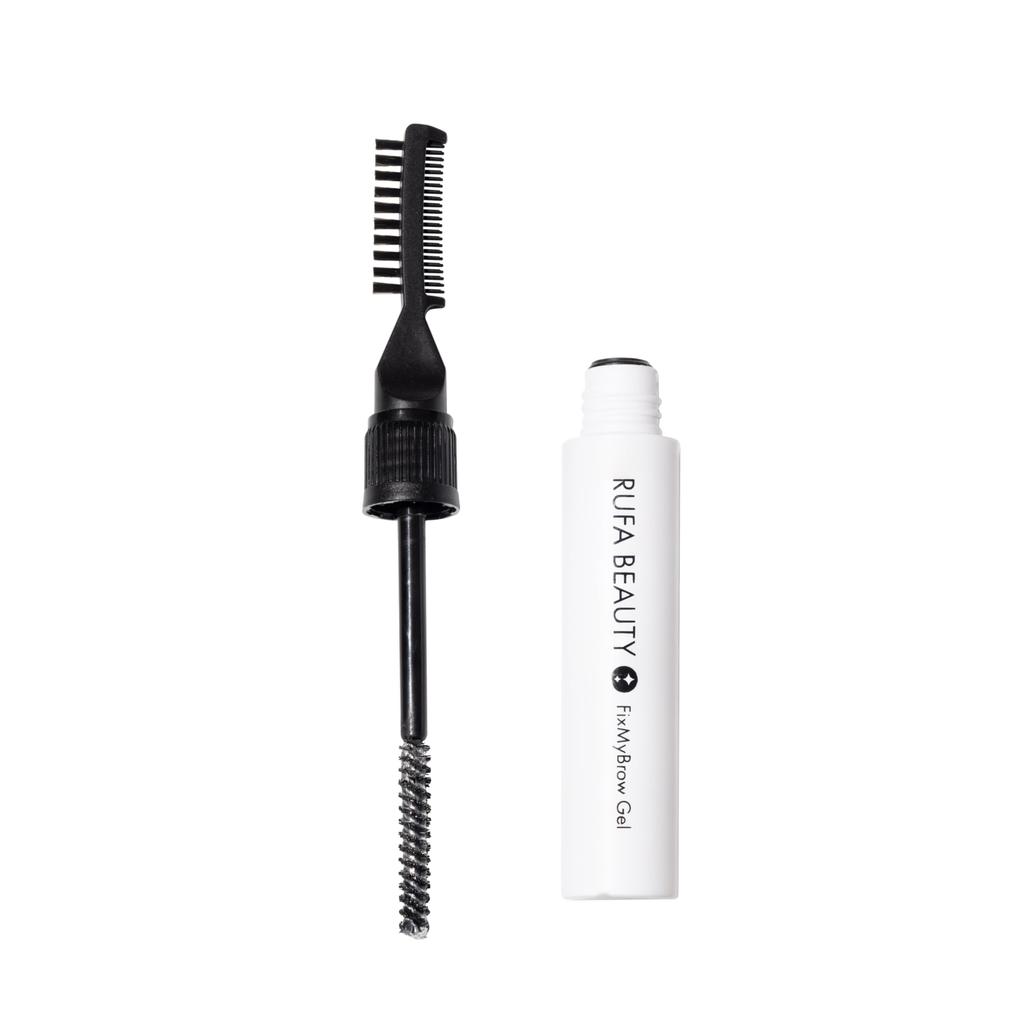 Rufa Beauty FixMyBrow + Hair Gel Clear Strong-Hold Gel for Brows & Flyaway Control | Non Sticky & Non Greasy | Perfect for Everyday Use | for Sleek