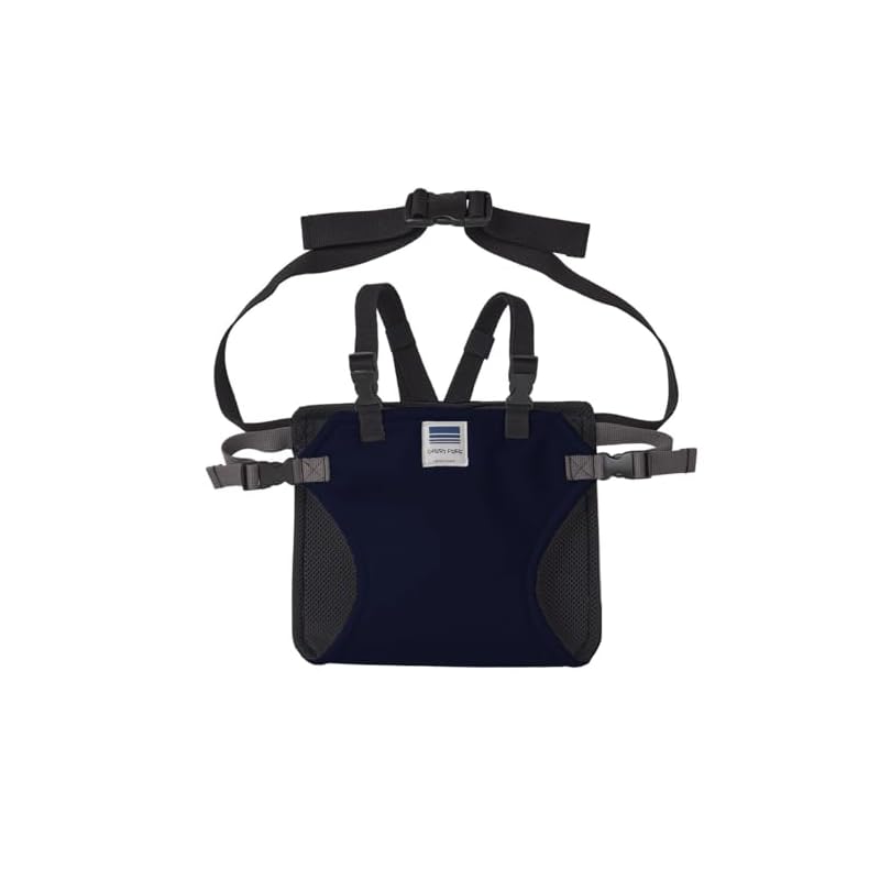 Carryfree Chair Belt Hold Plus, Made in Japan, Chair Belt for Children's Chairs and Baby Chairs, Navy