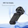 Portable USB Foldable Handheld Fan with Strong Wind and Neck Hanging Option