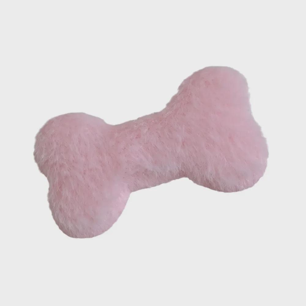 New Double-Sided Plush Bone Hair Clip - Soft, Cute, and Versatile Headdress for Women