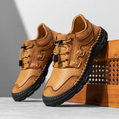 Men’s Leather Sneakers Handmade Casual Shoes