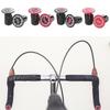 1 Pair Flame Pattern Handlebar End Caps Aluminum Zinc Zinc Alloy Handlebar Grip End Plugs  Road Bicycle