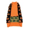 Halloween Hunde Pullover Niedliches Kürbis Muster Hunde Kürbis Rollkragen Hunde Strickwaren für Kleine Hunde Welpen