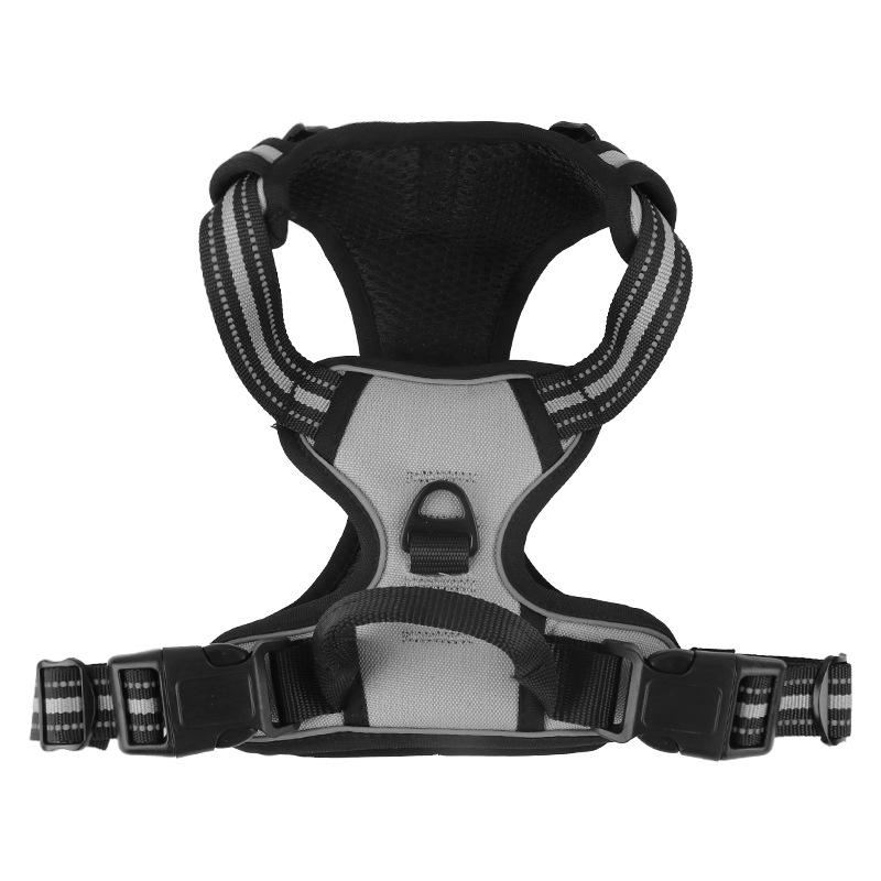 Pet Chest Back Explosion Proof Tank Top Reflective Dog Chest Back Large Dog Chest Back Traction Rope Set