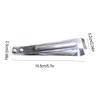 1Pc Stainless Steel Garlic Peeler Quickly Garlic Peeling Pig Hair Plucking Clip Manual Tweezers Gadgets Kitchen Accessories