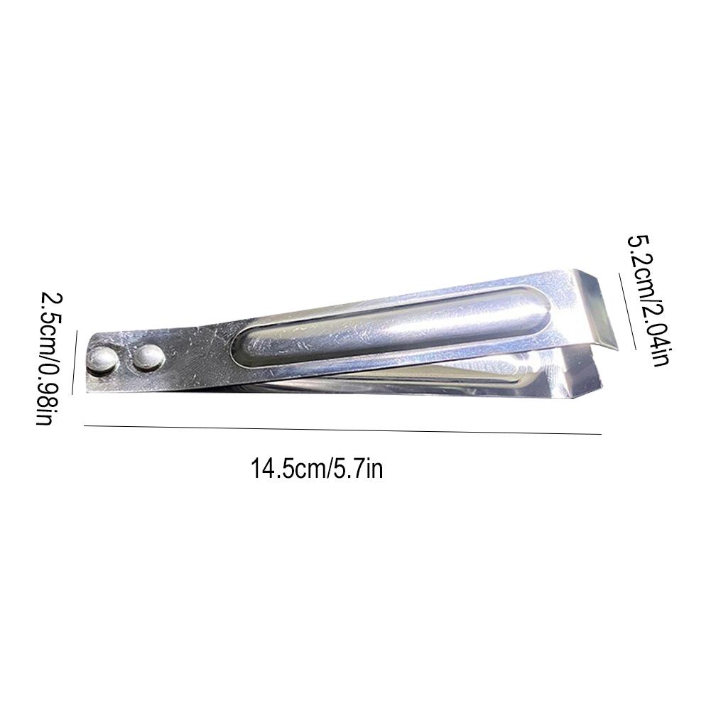 1Pc Stainless Steel Garlic Peeler Quickly Garlic Peeling Pig Hair Plucking Clip Manual Tweezers Gadgets Kitchen Accessories
