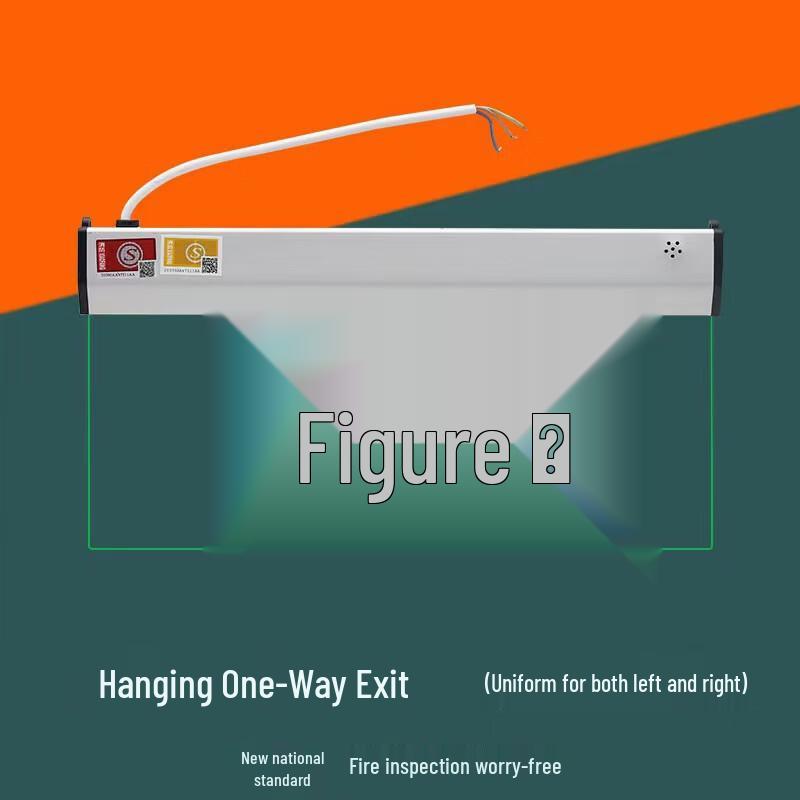 

SANSHENG Emergency Crystal Hanging Exit Sign Light Standard