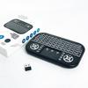 N8 Wireless Mini Keyboard with 2.4GHz & Bluetooth, Dual-Mode Air Mouse, Lithium Battery, 7-Color Backlit & Running Lights
