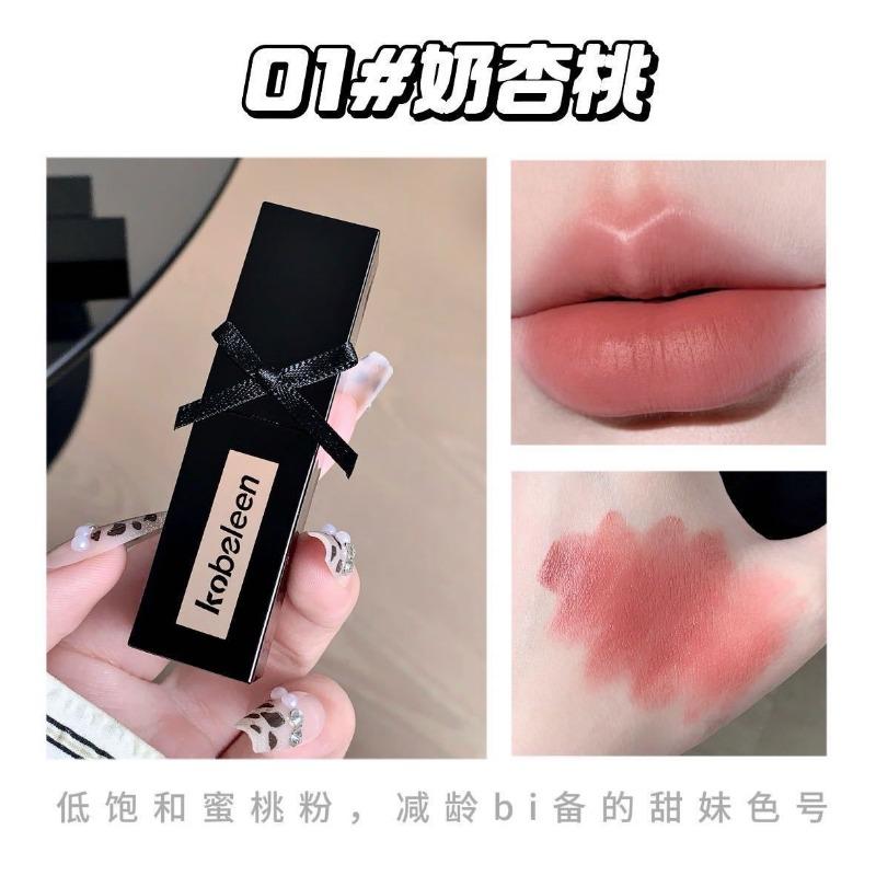 Velvet Matte Lip Glaze Waterproof Non Stick Cup Long Lasting Lip Makeup For Women
