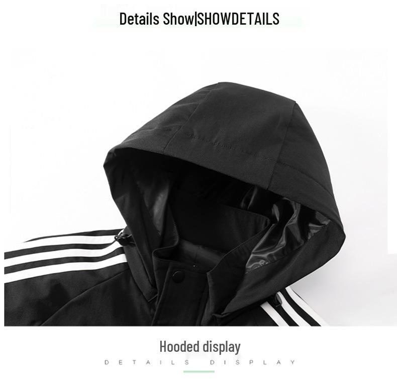 Men's Trendy Versatile Hooded Windproof Waterproof Jacket for Spring/Autumn
