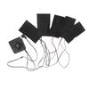 Carbon Fiber Heated Pad USB Winter Clothes Heater Pads for Cold Weather Clothes Warmer for Vest Jacket