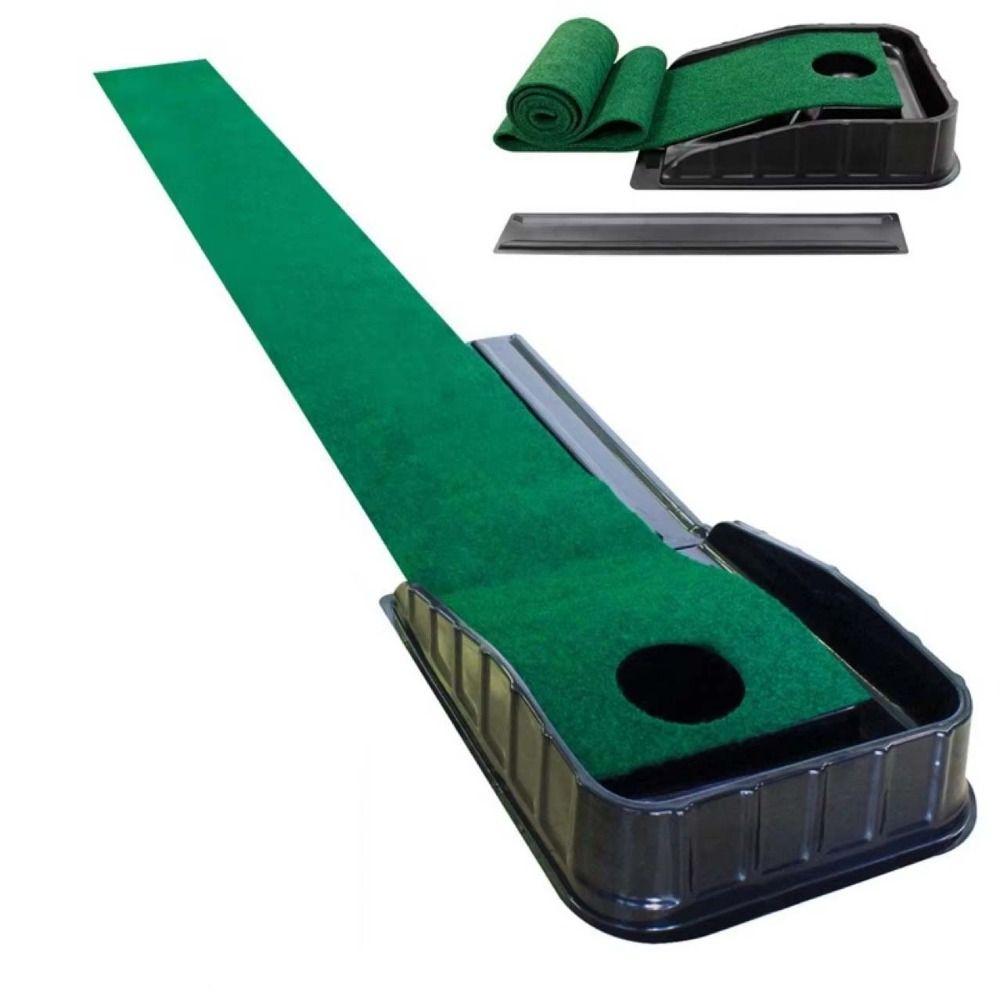 Fairway Trainer Golfing Putting Mat Practice Equipment Golf Putter Trainer  Golf Supplies