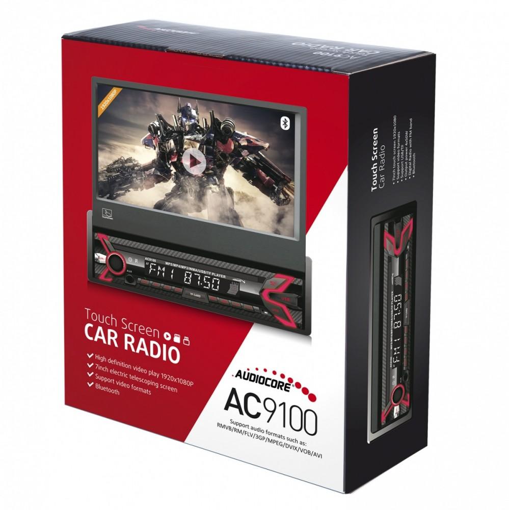 Multimediální autorádio LCD AC9100