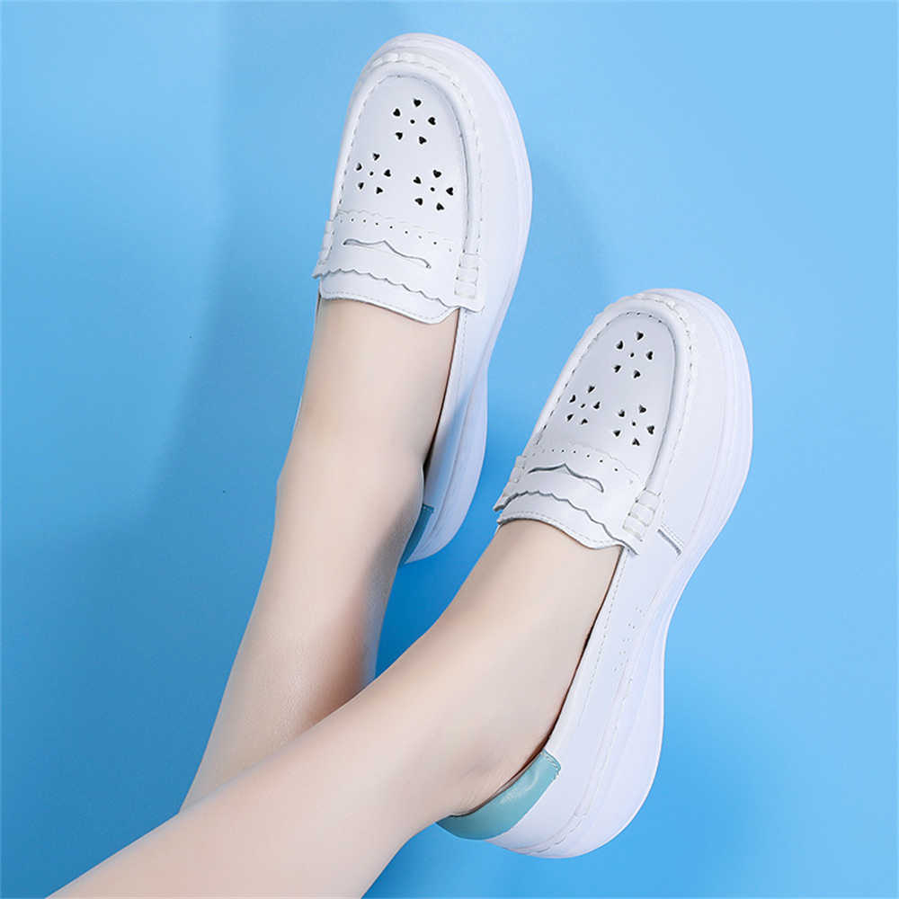 Fashion Appearance Increases Size 38 Teniss Vulcanize Sneakers Blue Wide Fit Shoes Womens Sports Super Comfortable Pas Cher Sho