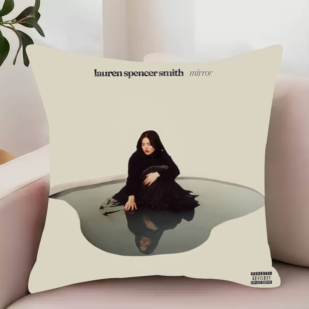 L-Lauren Spencer S-Smith Pillow Case Decor Protective Covers Comfortable Soft for Sofa Living Room Home Office