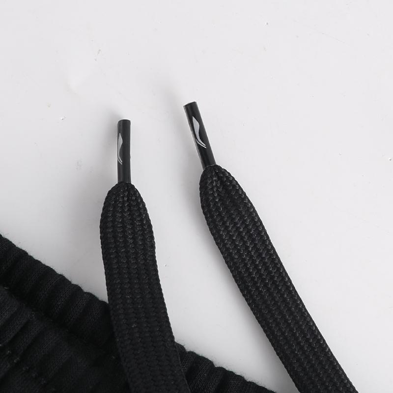 Li Ning Badminton Series Comfortable Fleece Warm Cotton Polyester Knitted Sports Pants Unisex bottoms YZMB13-2