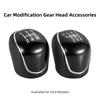 5/6 Gang Schalthebelknauf für Ford Mondeo 4 Mk4 Focus S-Max C- Max Kuga Galaxy Leder Schalthebelarm Kopfball Zubehör