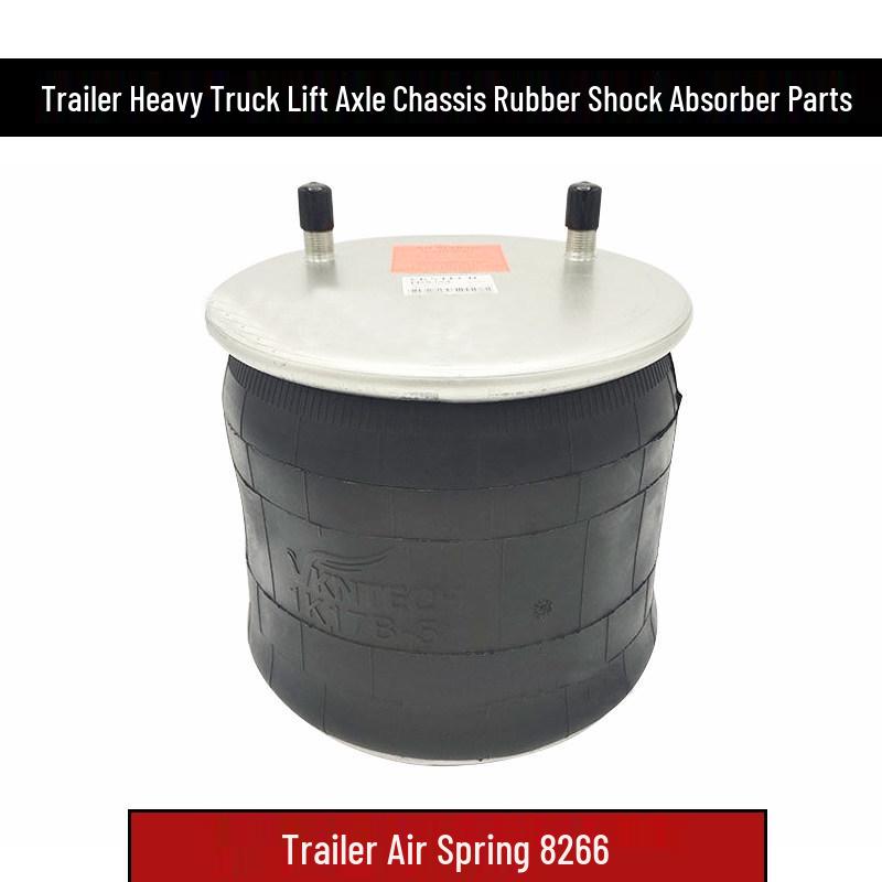 BPW Axle CIMC Trailer Heavy Truck Lift Axle Rubber Air Suspension Shock Absorber