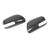 1 Pair Rearview Mirror Cap Carbon Fiber Style Exterior Door Side Mirror Covers Replacement for TC