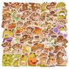 50PCS Cute Mushroom & Frog Graffiti Stickers - Waterproof Decor for Water Cup, Phone & Computer RecordingYourLife Store