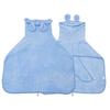Pet Bath Robe Absorbent Quick Dry Coral Fleece Dog Cat Towel Coat With Bunny Ears Small Medium Large Breeds