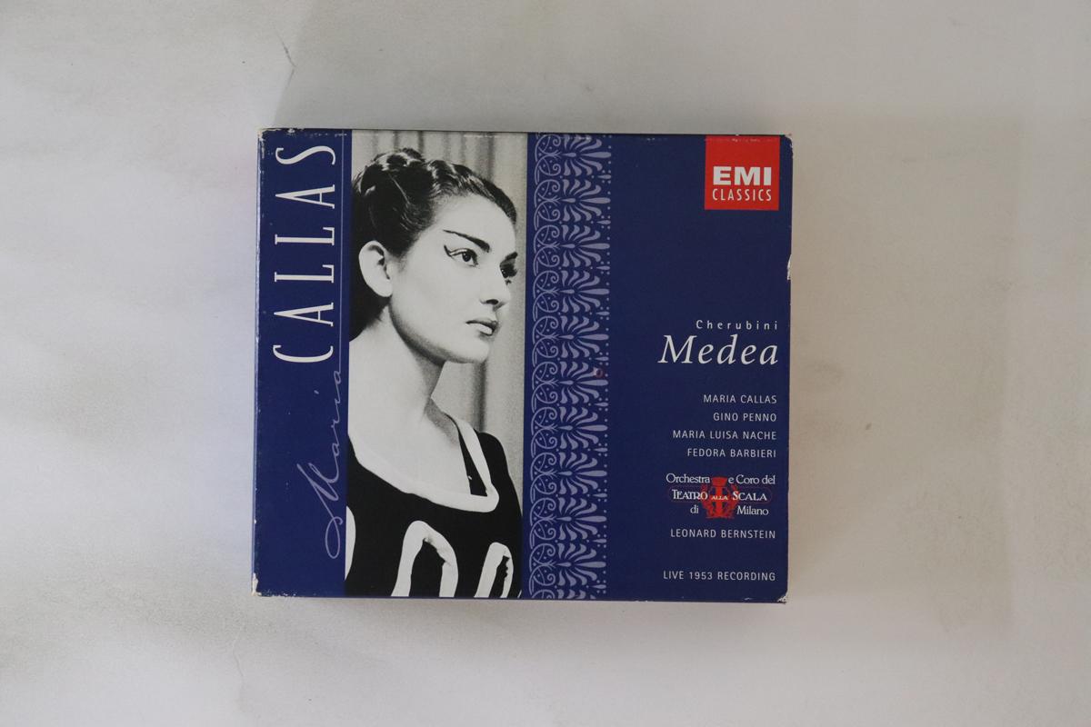 

CD КЕРУБИНИ - МАРИЯ КАЛЛАС, ДЖИНО ПЕНН - Медея [живая запись 1953 года] 724356790926 SONY CLASSICAL Европа Классика Б/У