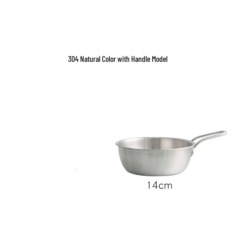 304 Stainless Steel Handled Versatile Serving Bowl 14cm