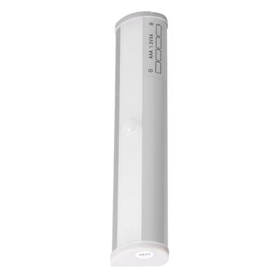 Cabinet Light Human Body Induction 10LEDs Battery Powered Motion Sensor Light for Cupboard WardrobeWarm Light