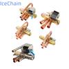 Aer Condiționat Pompă de Căldură Aer Condiționat Compresor Valve Solenoid Reversibile pe Patru Căi 240V-24V HVAC Refrigerare Alamă