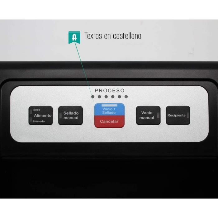 Alfa Chef Machine à emballer Conservation domestique de hautes performances. Acier inoxydable, argent. - ALFA