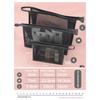 Mesh Transparent Makeup Bag Large Capacity Portable Lipstick Storage Bag Simple Style Toiletries Bag Cosmetic Storage