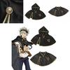 Costume Cosplay di Asta di Black Clover Con Mantello Corto Resistente Per Attività ed Eventi A Tema