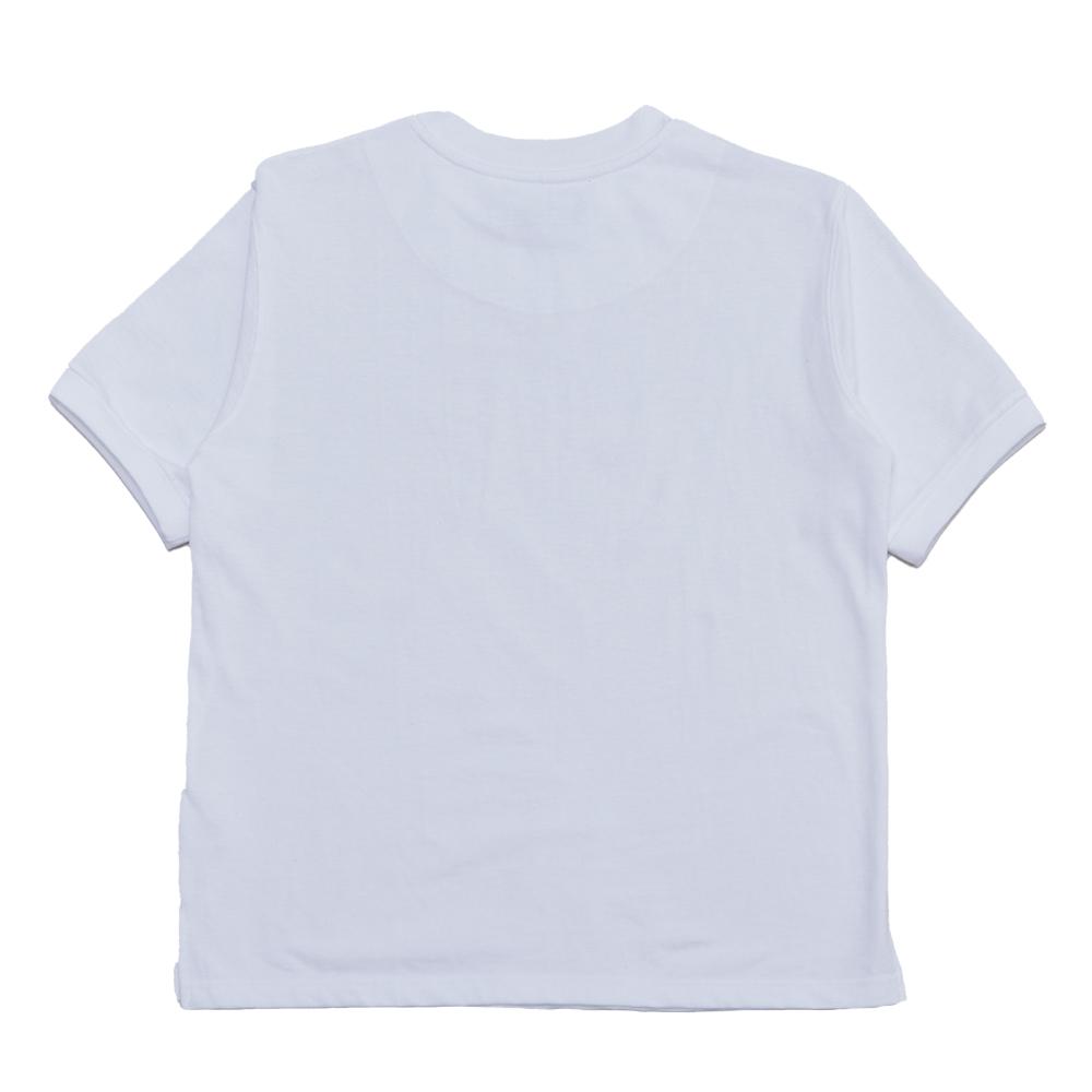Moseu Pk Side Vent Round Tee_White