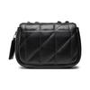 Coach Pillow Madison 24 Quilted Turnlock Chain Nappa Soft Leather Shoulder Crossbody Bag Medium Women's Black