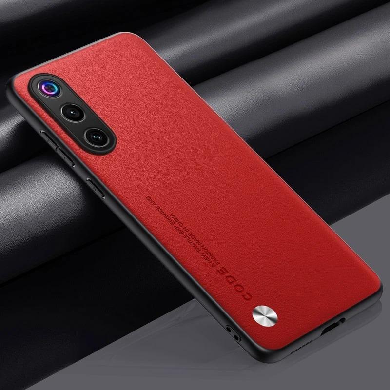 Case For ZTE Nubia RedMagic 10 Air Carbon Fiber PU Leather Matte Cover For ZTE RedMagic 10 Pro Plus 9s 9Pro + Soft Shockproof Cases