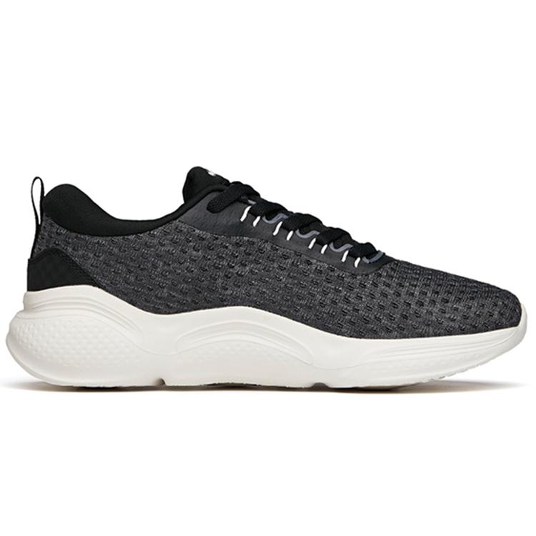 Anta Running Collection Cushioning Low top Running Shoes Men's Black Gray 112145532-3