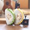 Durian Plush Fruit Keychain Soft Pp Cotton Stuffed Toy Bag Pendant Gift Kids For